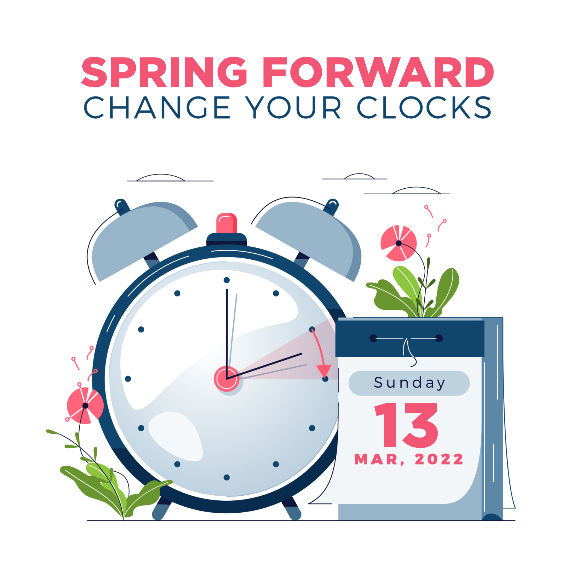 spring forward safety moment
