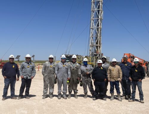A salute to Rig 1480’s stellar safety record in Andrews, TX